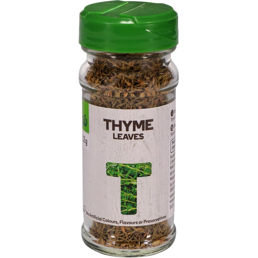 Woolworths Thyme Flaked Leaves Shaker 12g
