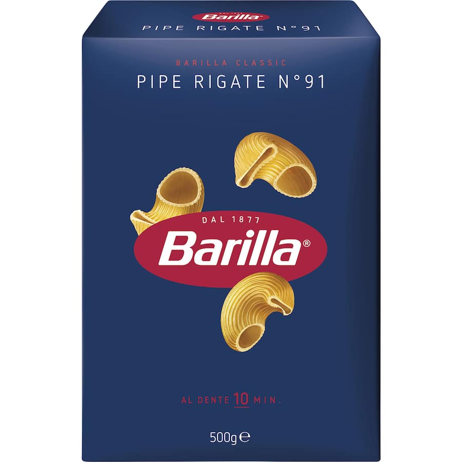 Barilla Pasta Pipe Rigate No. 91 500g
