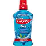 Colgate Plax Antibacterial Mouthwash Rinse Peppermint 500mL