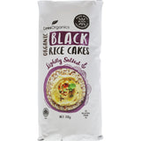 Ceres Organics Black Rice Crackers Lightly Salted 110g