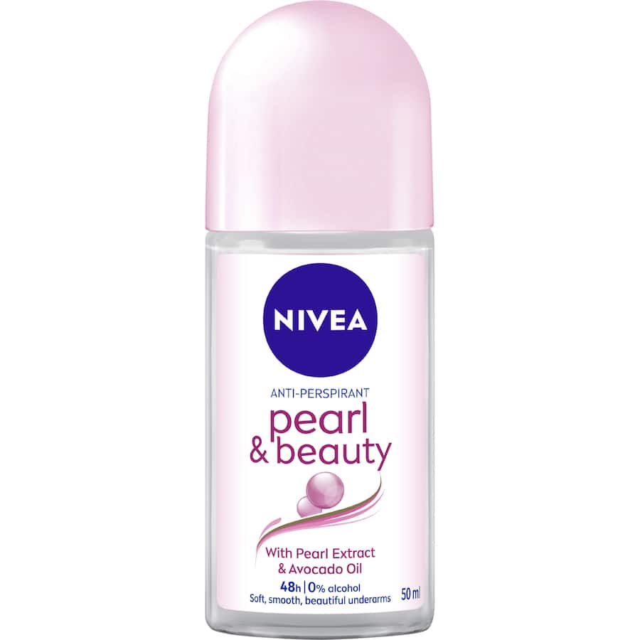 Nivea Roll On Deodorant Anti-perspirant Pearl & Beauty 50mL