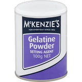 Mckenzies Gelatine Powder 100g