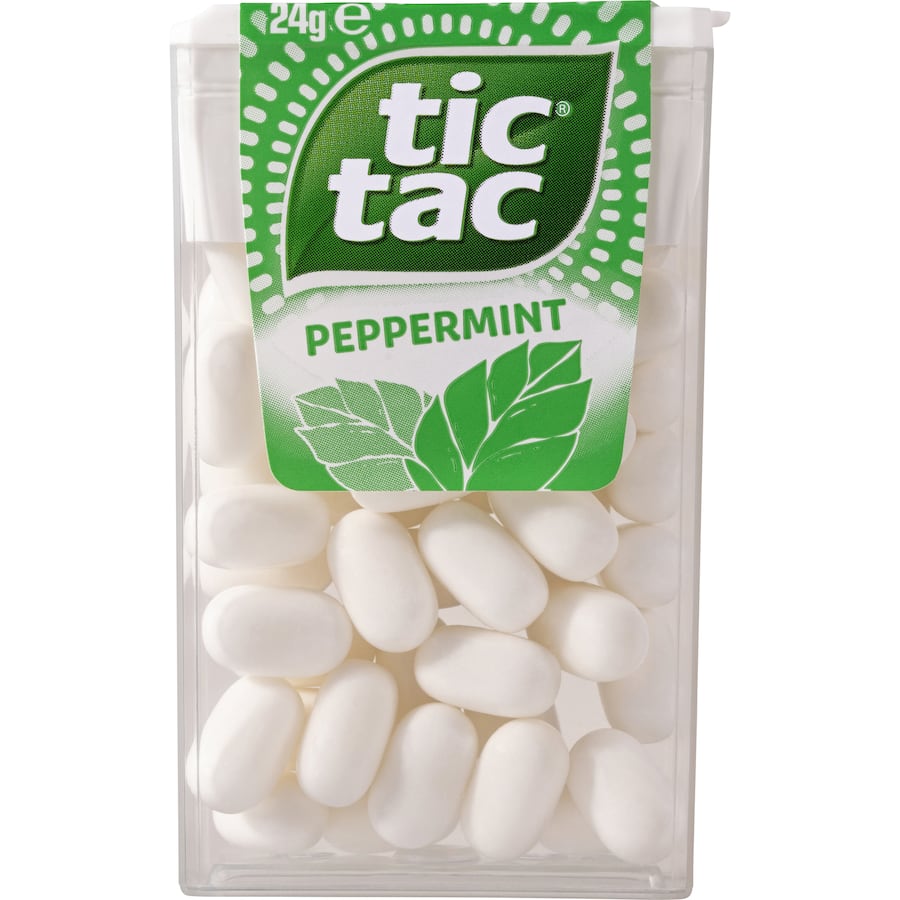 Tic Tac Peppermint Mints 24g