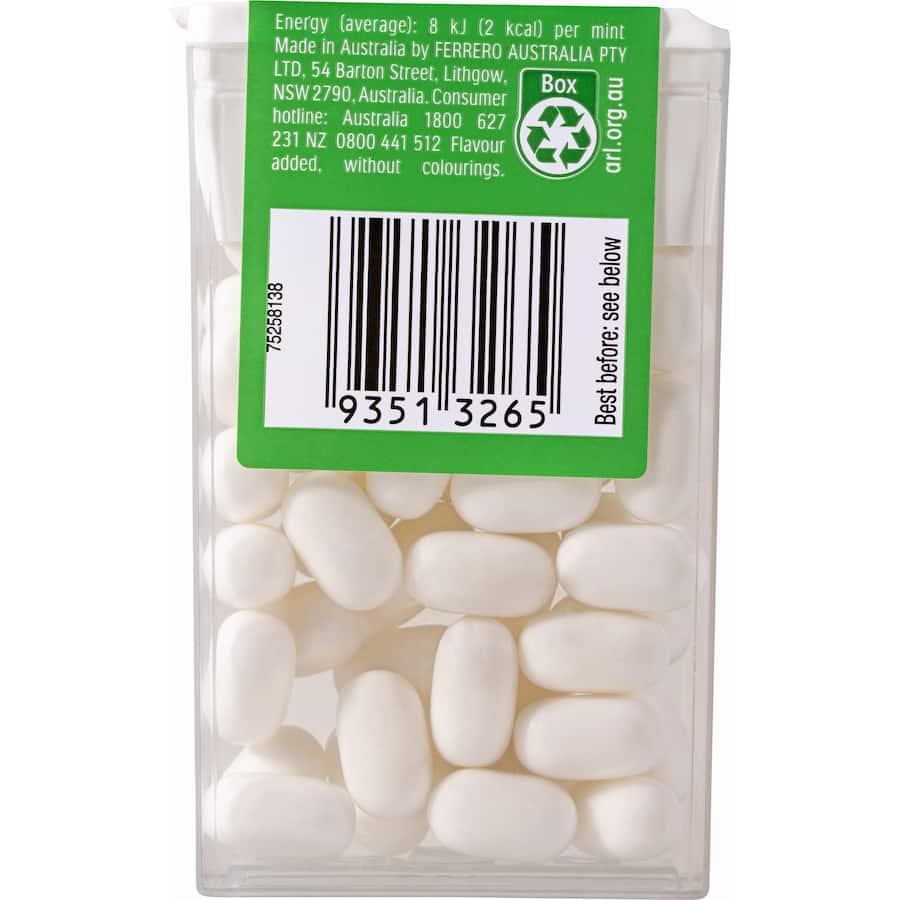 Tic Tac Peppermint Mints 24g