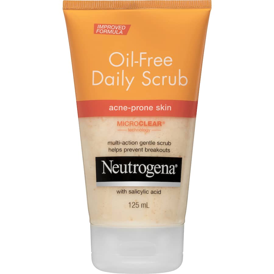 Neutrogena Facial Scrub Oil Free 125mL