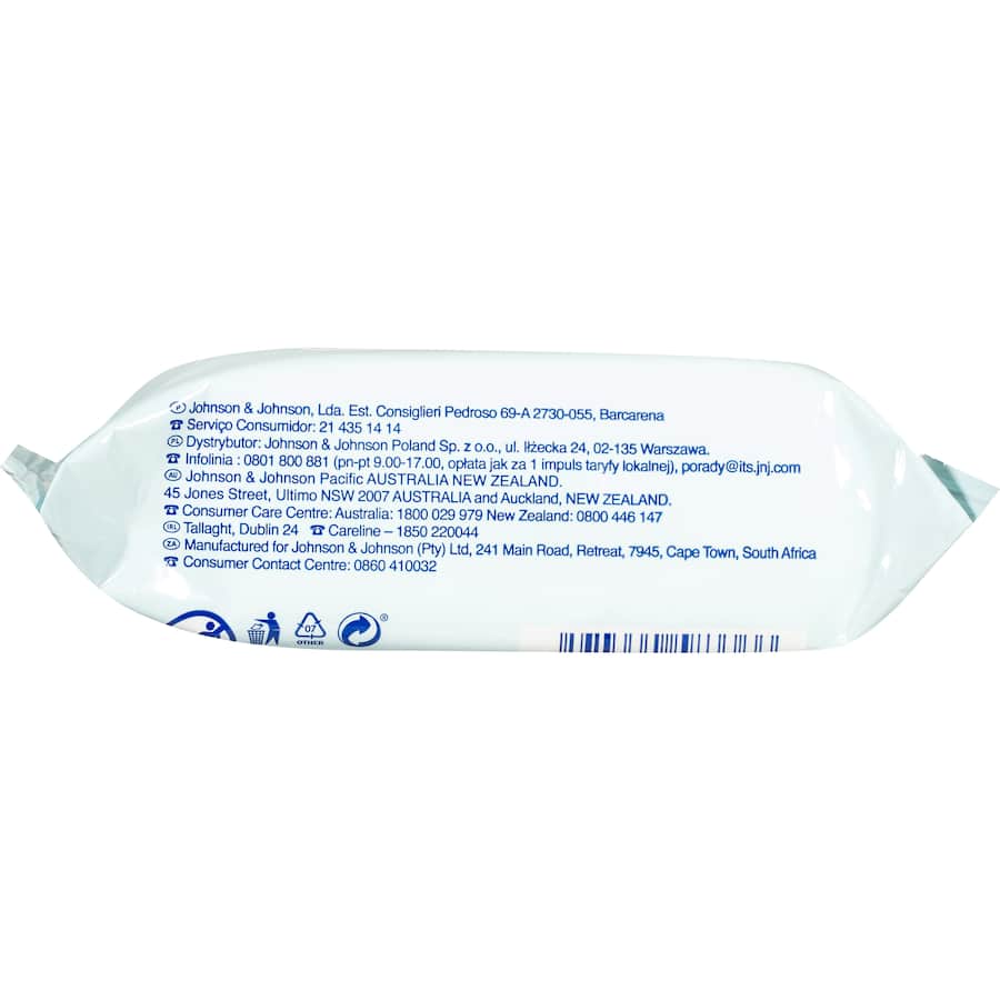 Johnsons Facial Wipes Dry & Sensitive Skin 3 In1 25pack