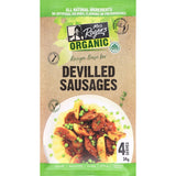 Mrs Rogers Organic Recipe Base Devilled Sausages 34g