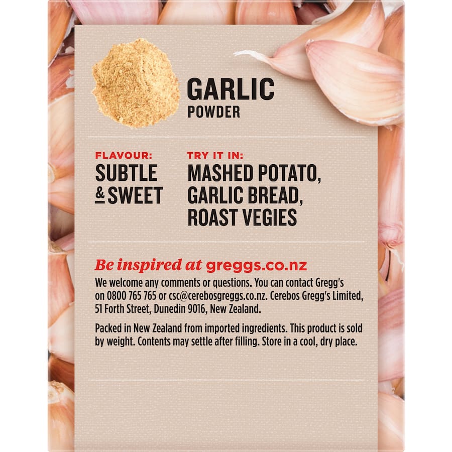 Gregg's Garlic Powder  Box 30g