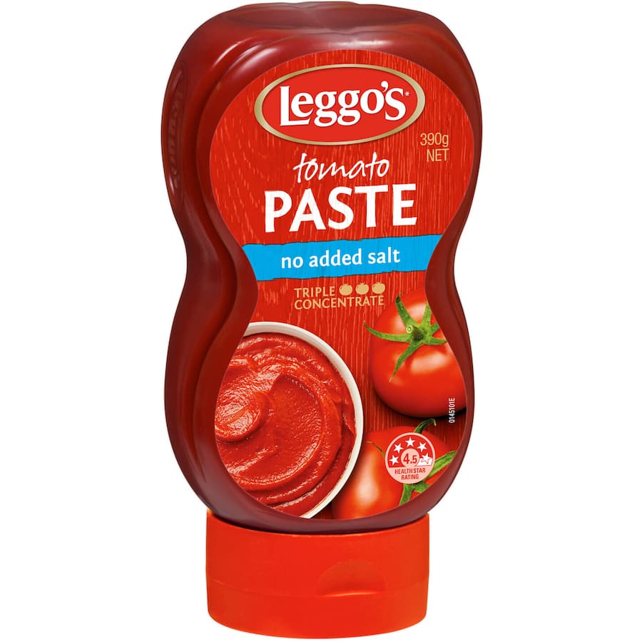 Leggo's Tomato Paste Tomato Squeeze No Added Salt Squeeze bottle 390g