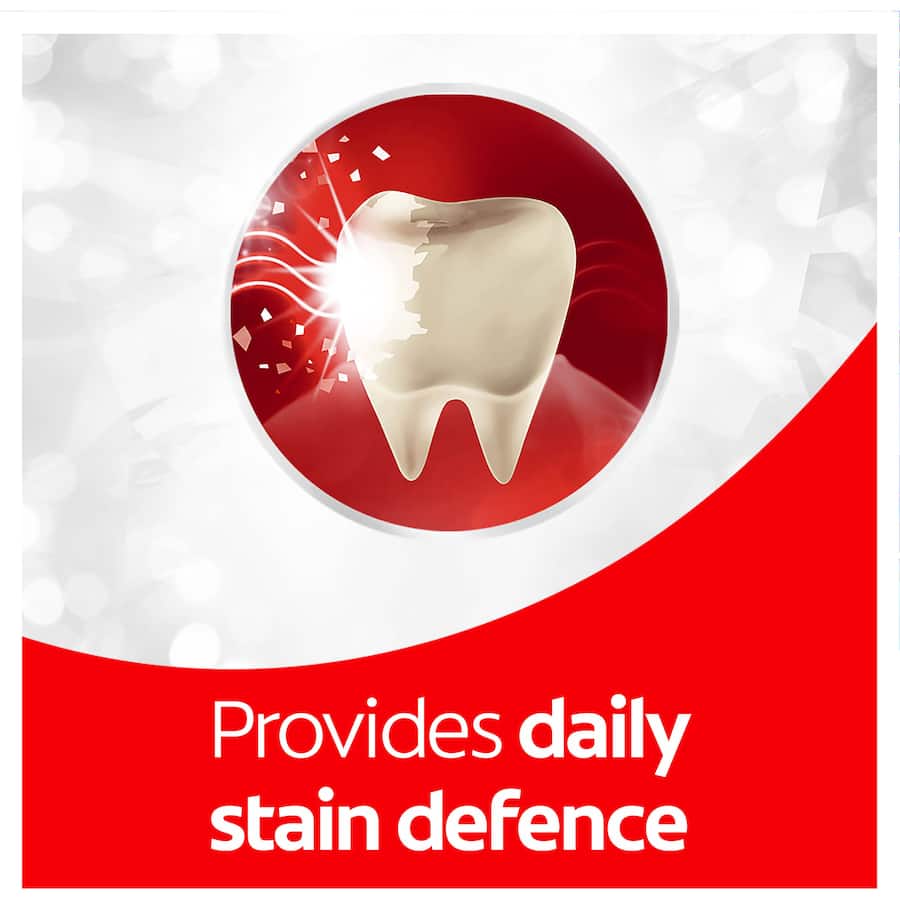 Colgate Optic White Mouthwash Teeth Whitening Stain Defense 500mL