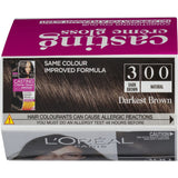 L'oreal Paris Casting Hair Colour Creme Gloss Darkest Brown 300 1pack