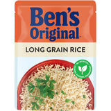 Bens Original Microwave Rice Long Grain Pouch 250g