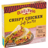 Old El Paso Soft Taco Kit Crispy Chicken 10 pack 370g