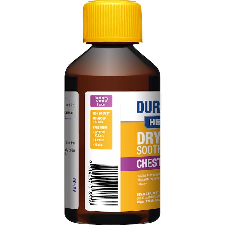 Duro-tuss Herbals Dry Soothing Chest Support  Liquid 200mL