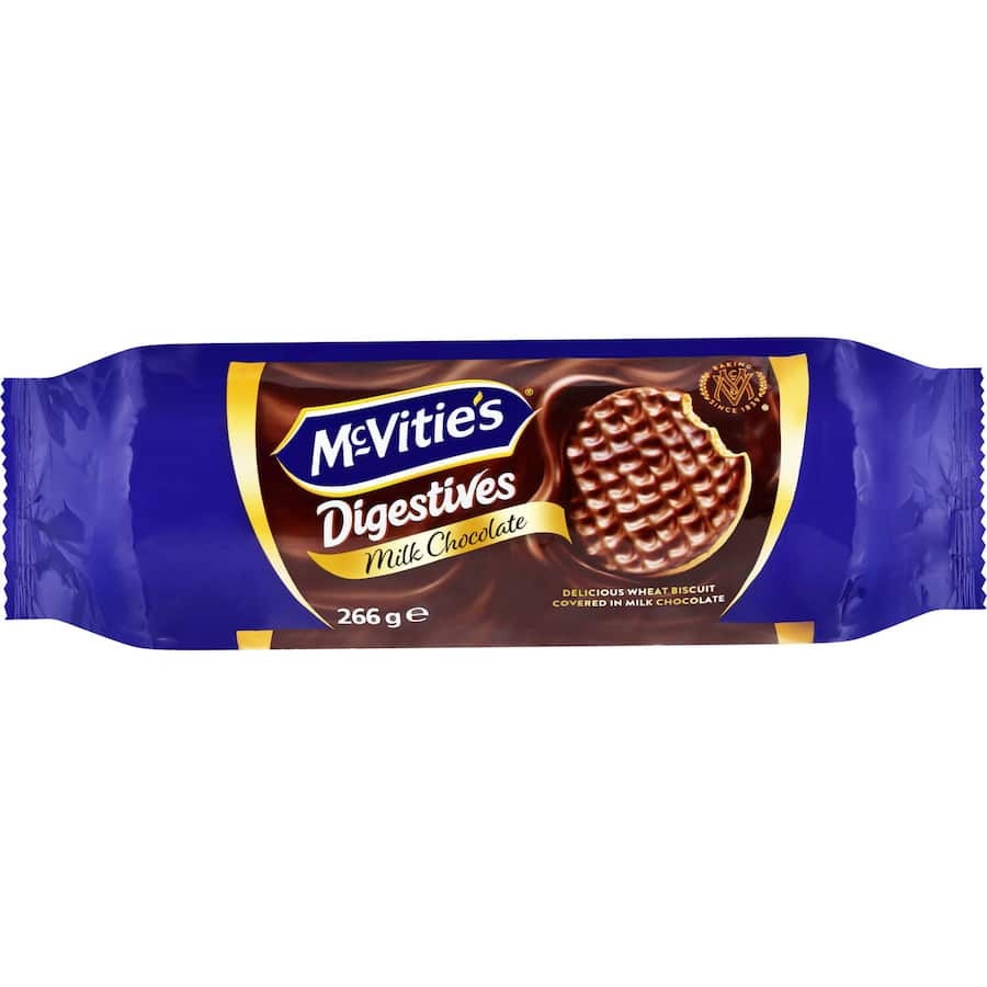 Mcvities Digestives Chocolate Biscuits Milk Chocolate 266g