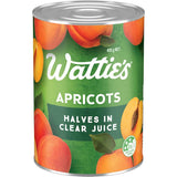 Watties Apricots Halves In Clear Juice  Can 410g