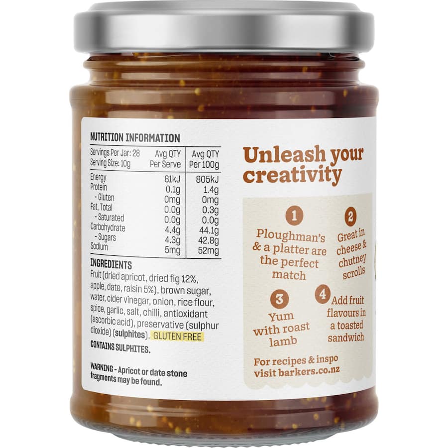Barkers Chutney Ploughmans 280g