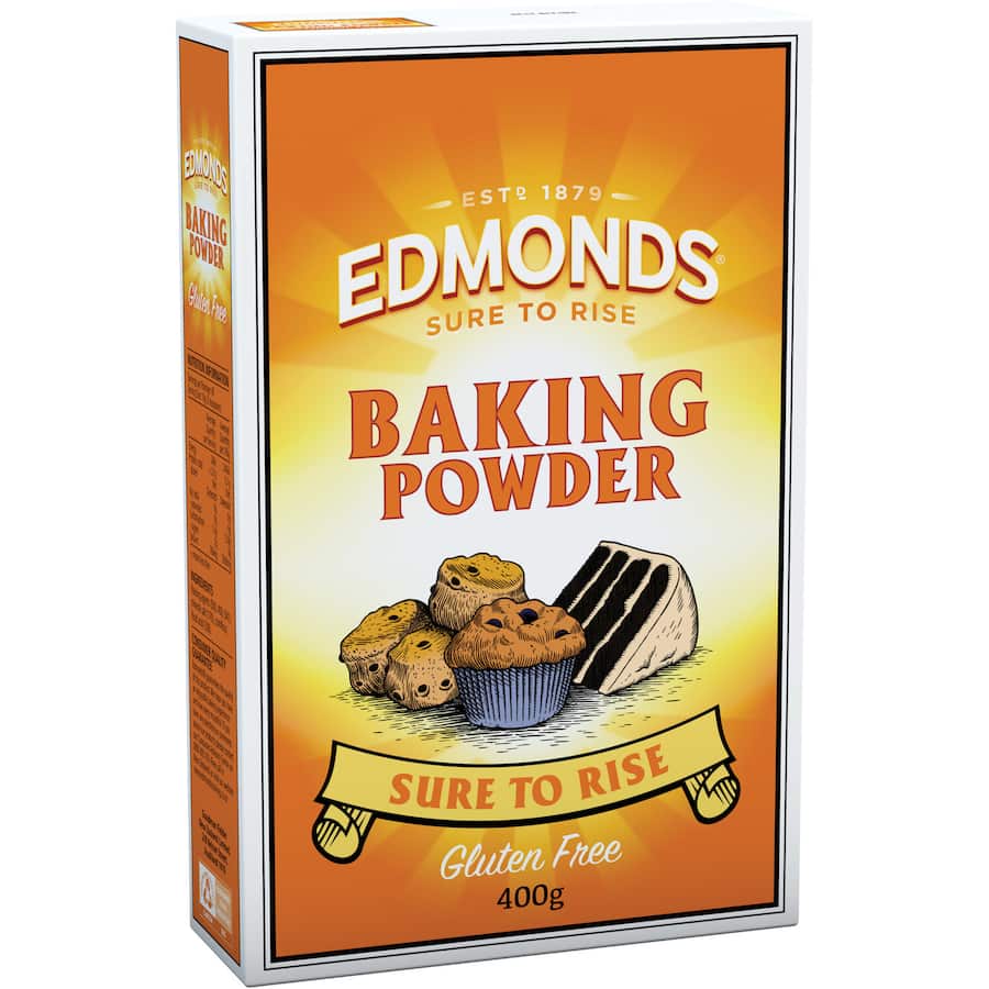Edmonds Baking Powder  Box 400g