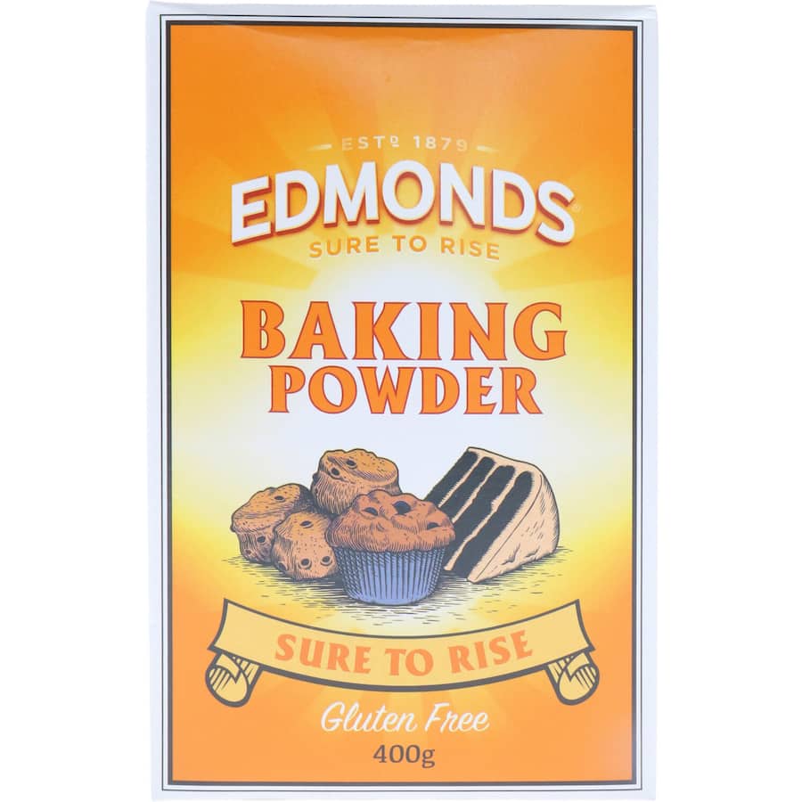 Edmonds Baking Powder  Box 400g