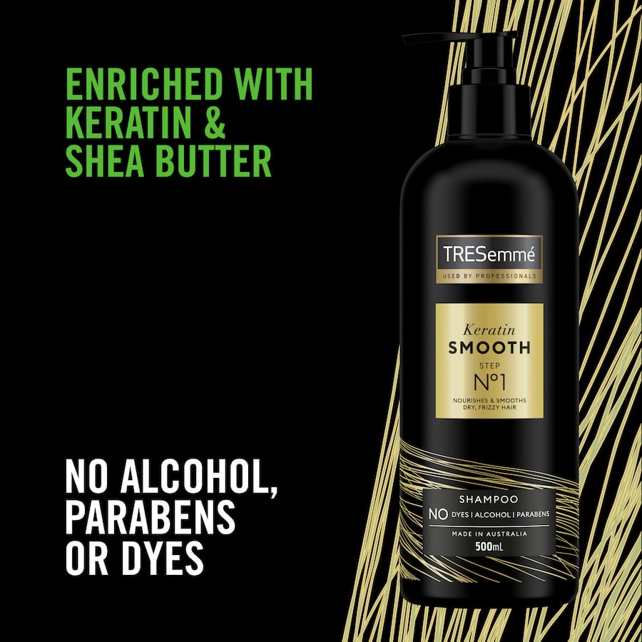 Tresemme Shampoo Keratin Smooth Pump 500mL