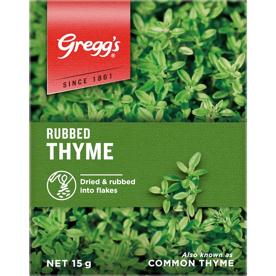 Greggs Thyme Rubbed Box 15g