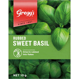 Greggs Basil Sweet Rubbed Box 10g