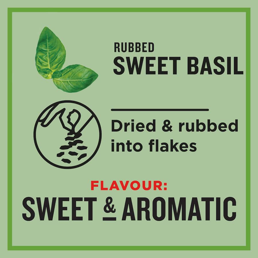 Greggs Basil Sweet Rubbed Box 10g