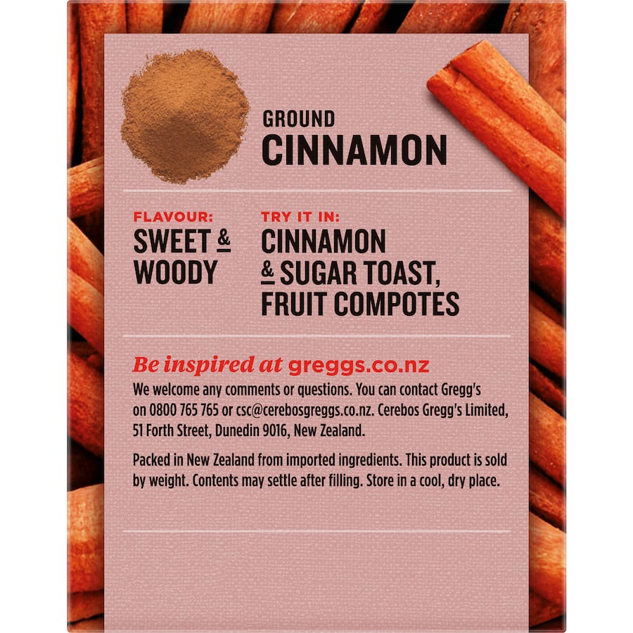 Greggs Cinnamon Ground Box 30g