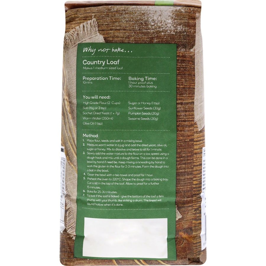 Woolworths High Grade Flour  1.5kg