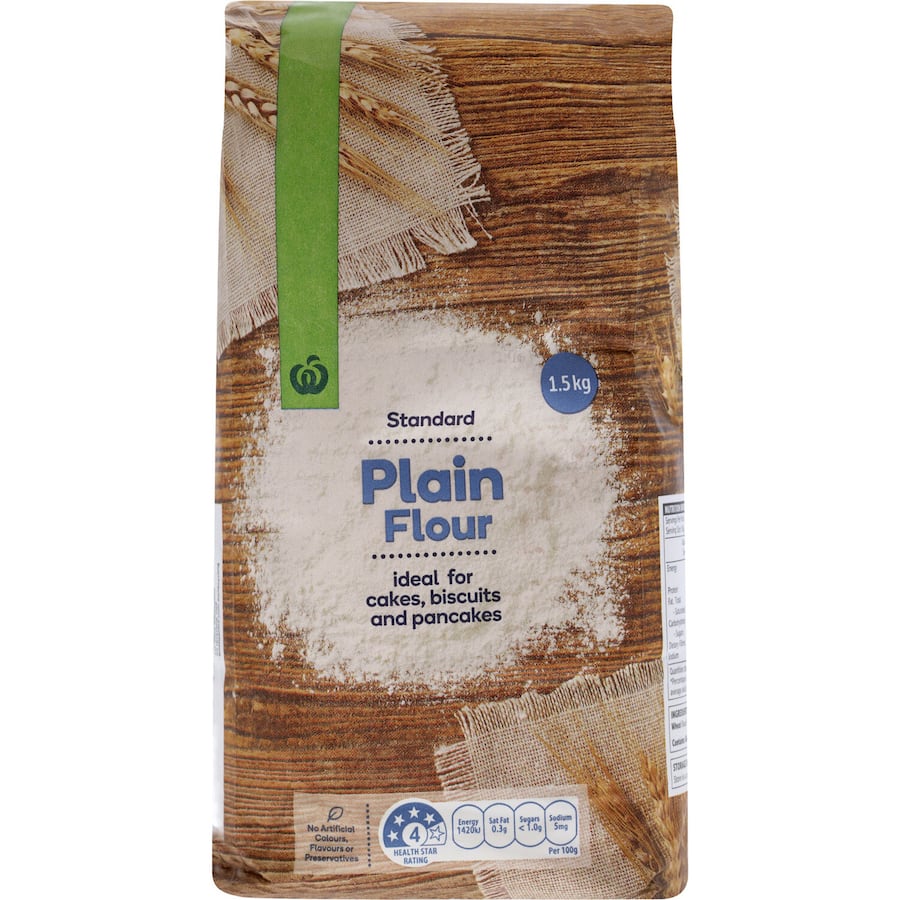 Woolworths Plain Flour  1.5kg