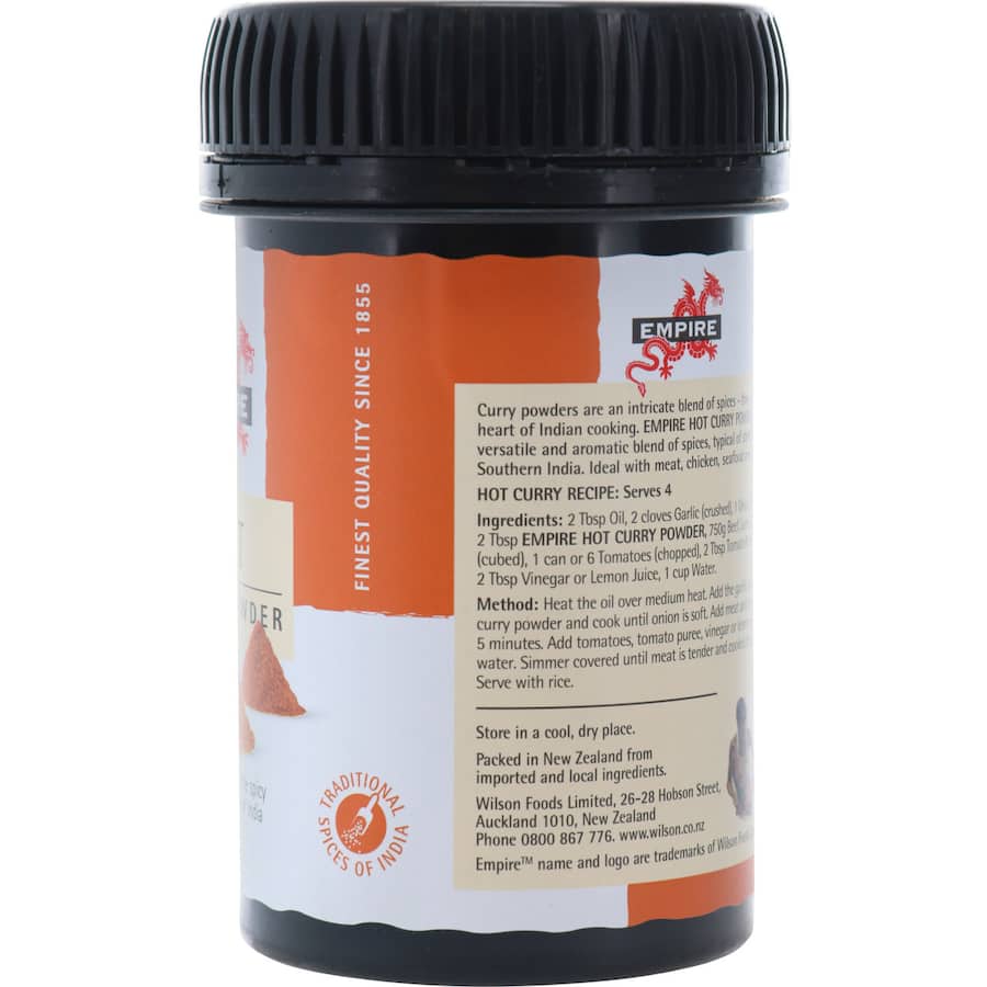 Empire Curry Powder Hot Indian Drum 100g