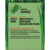 Greggs Chives Chopped Box 5g