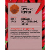 Greggs Cayenne Pepper Ground Box 40g