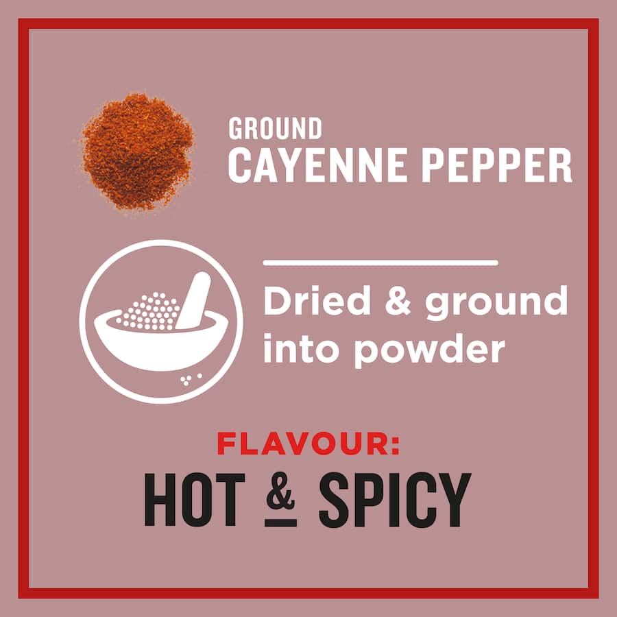 Greggs Cayenne Pepper Ground Box 40g