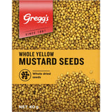 Greggs Mustard Seeds Whole Yellow Box 40g