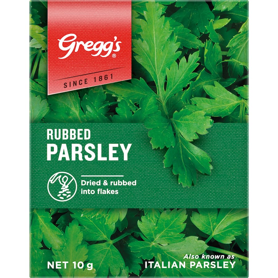Greggs Parsley Rubbed Box 10g