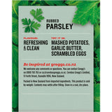 Greggs Parsley Rubbed Box 10g