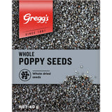 Greggs Poppy Seeds Whole Box 40g