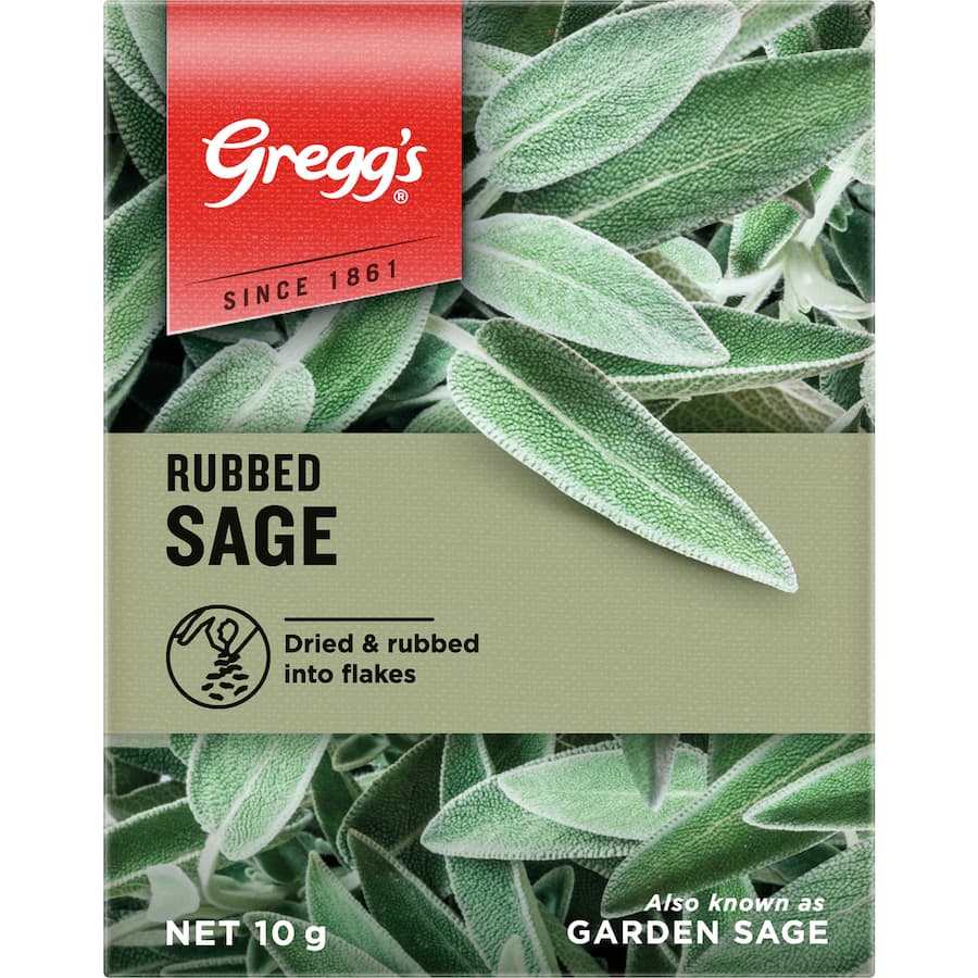 Greggs Sage Rubbed Box 10g