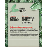 Greggs Sage Rubbed Box 10g