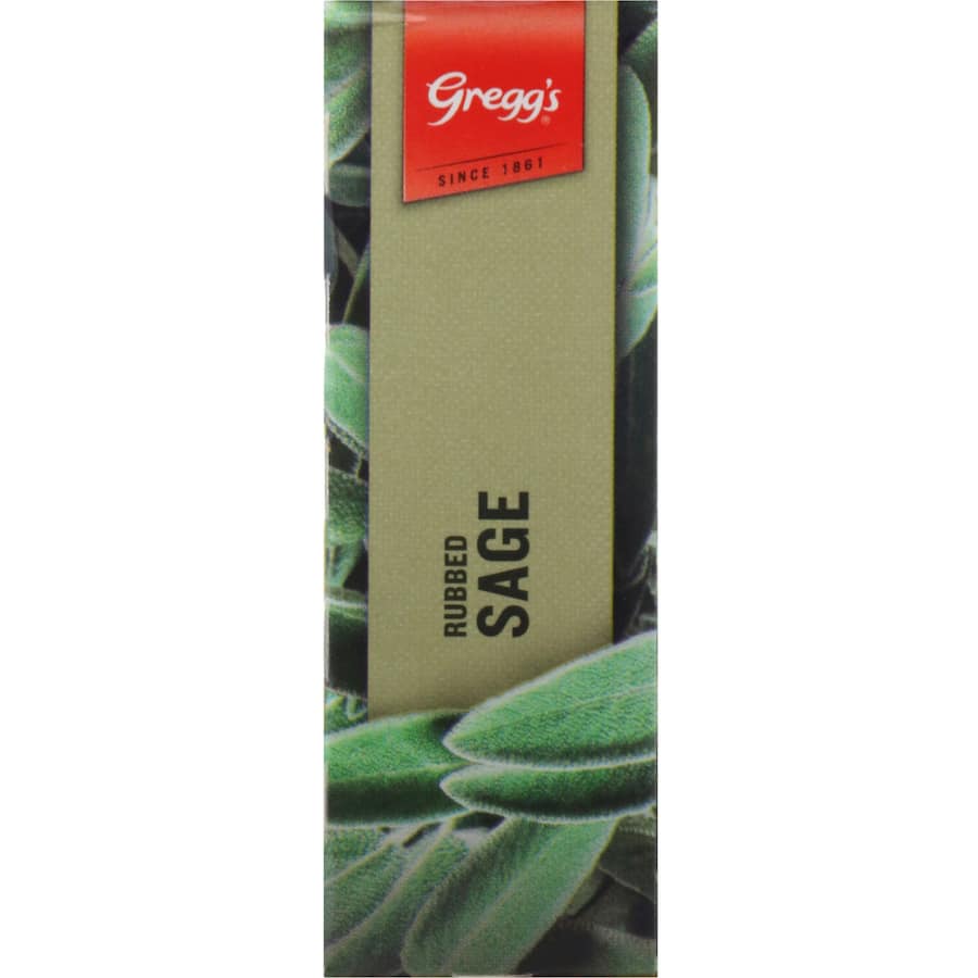 Greggs Sage Rubbed Box 10g
