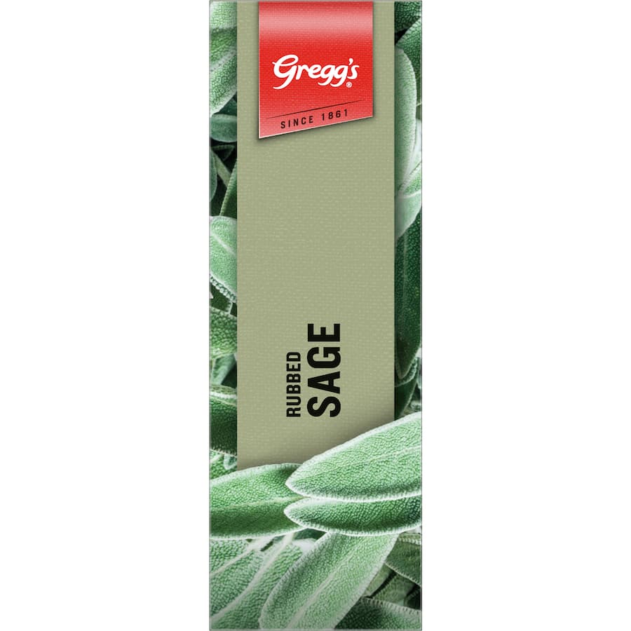 Greggs Sage Rubbed Box 10g