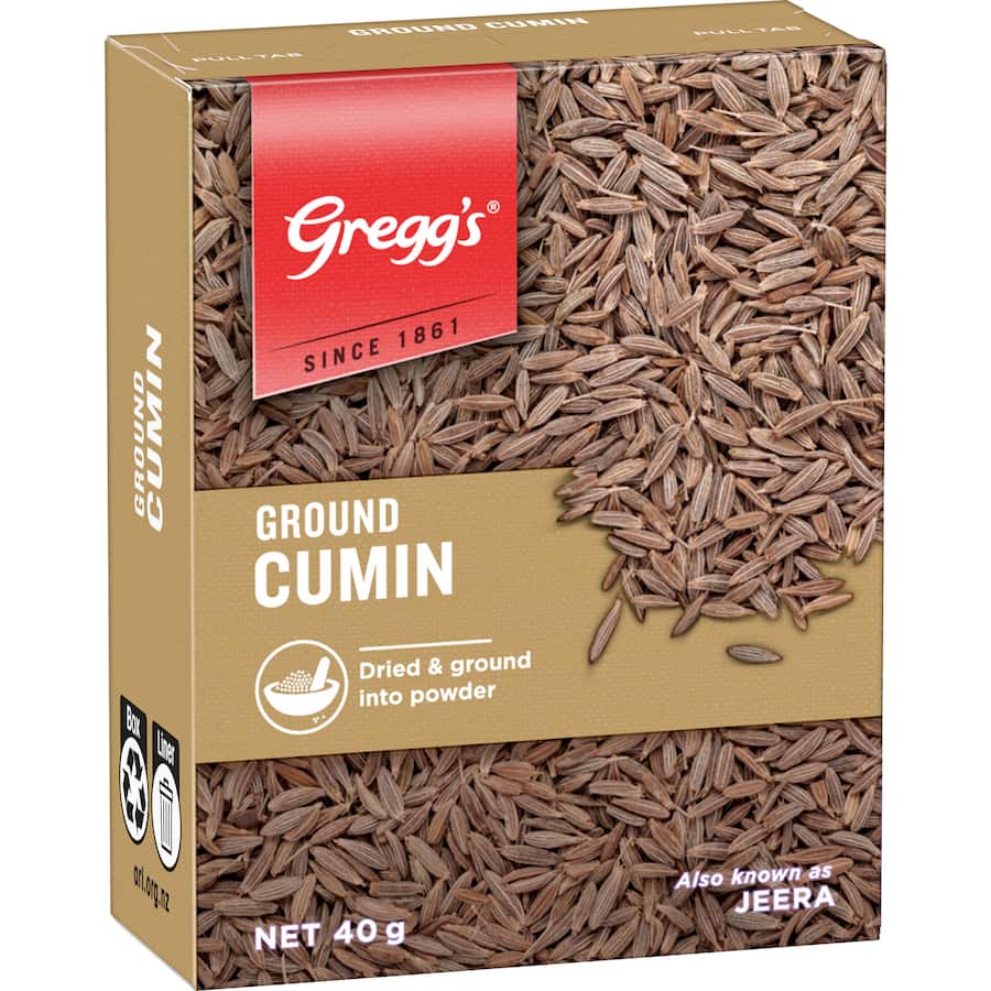Greggs Cumin Ground Box 40g