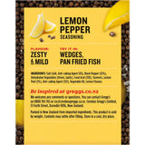 Greggs Lemon Pepper Seasoning Box 65g