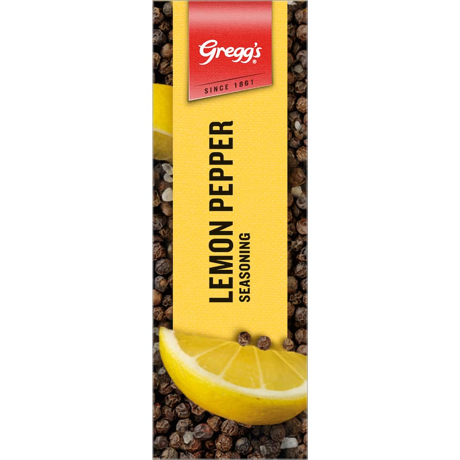 Greggs Lemon Pepper Seasoning Box 65g