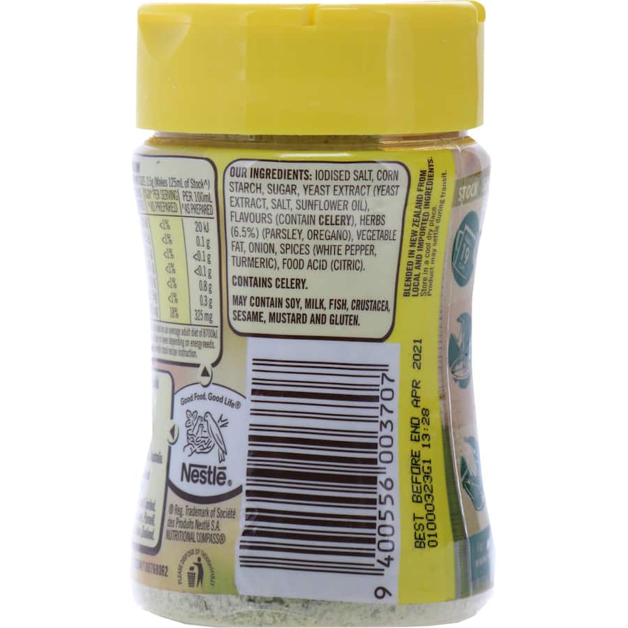 Maggi Stock Powder Green Herb Shaker Pottle 95g