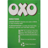 Oxo Vegetable Stock Cubes 71g Box 12pack