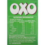Oxo Vegetable Stock Cubes 71g Box 12pack