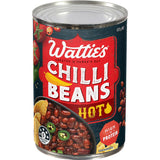 Watties Chilli Beans Hot  420g