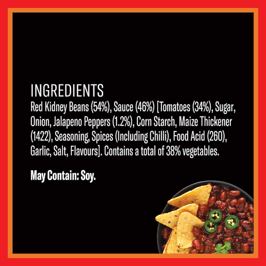 Watties Chilli Beans Hot  420g